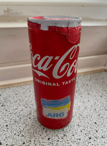 Lattina coca cola - lattina, arabia