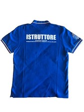 POLO UOMO  TRICOLORE ITALIA 100% COTONE “Istruttore Nazionale Windsurf”