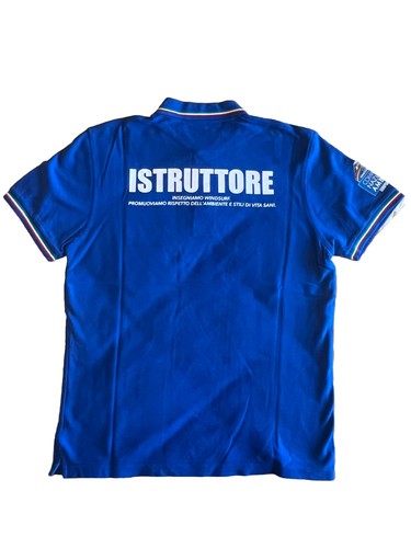 Polo uomo tricolore italia - uomo,