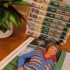 GRANDE ENCICLOPEDIA DELLA MAGLIA DEL CUCITO UNCINETTO RICAMO HOBBIES 10 volumi