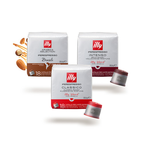 Capsule caffè illy - 18,