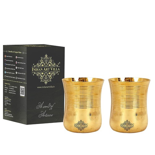 Ottone vetro tumbler - vetro, drinkware