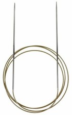 Addi Turbo Ferri da maglia circolari, metallo, White Bronze, 120 cm, 2.0 (o1Q)