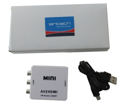 Composite and video to - composite, s-video