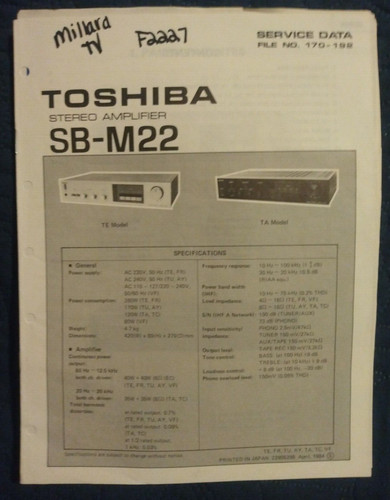 Amplificatore stereo toshiba - stereo,