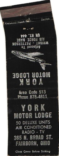 York motor lodge - york, fairborn