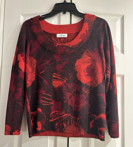 Maglione calvin klein rosso - calvin, e