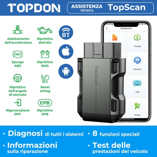 Topdon topscan lite - topdon, diagnosi