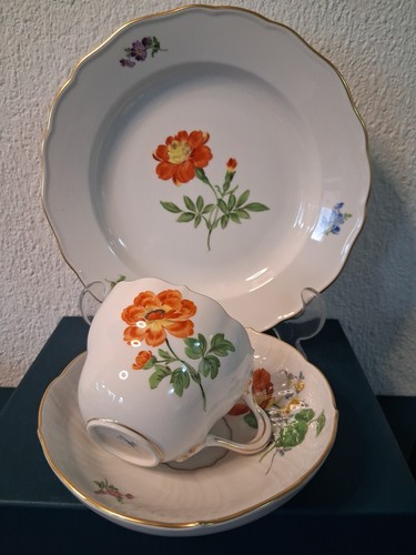 Meissen set caffè - caffè, fiori