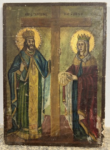 Antico icona ortodossa - antico,