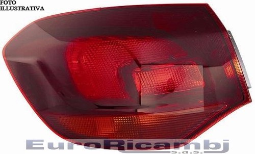 Fanale per opel astra - j, 10-15