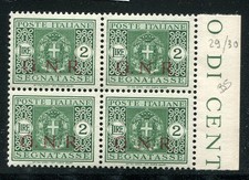 Lire 2 Brescia quartina tax