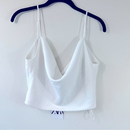 Nwt zara draped crop - nwt, top