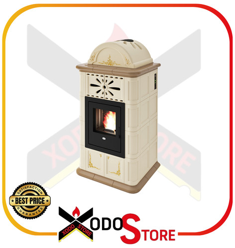Stufa pellet kw - 13,5, maiolica