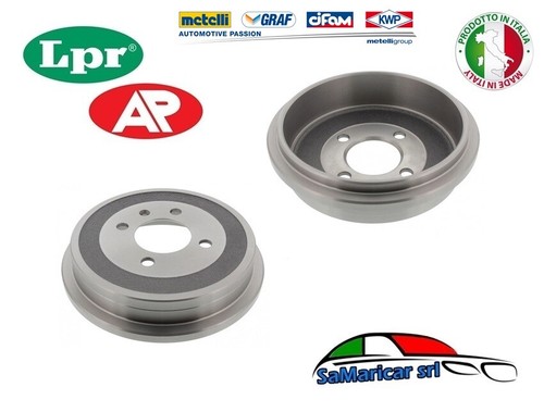 Kit tamburi freno assale - tamburi,