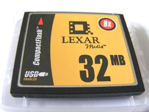 Compact flash card 8x - 32, mb