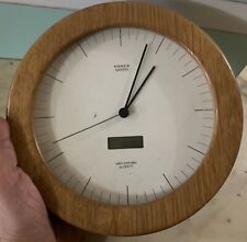 OROLOGIO parete muro KIENZLE SATELLITE RADIO CONTROLLED DCF 77 non funziona