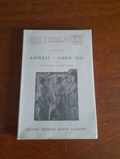 L38 (F. Mascialino) Tacito ANNALI LIBRO XIII 13 (Soc. Ed. Dante Alighieri 1962) 