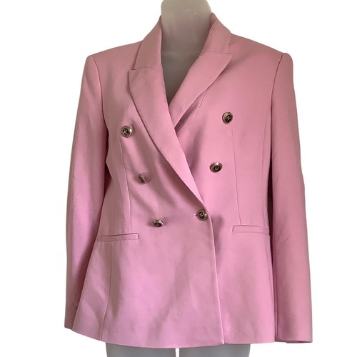 Blazer doppiopetto rosa zara - rosa,