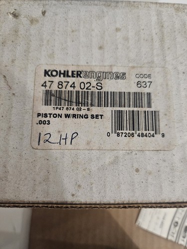Kit pistone kohler m10 - pistone,