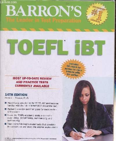 Barron toefl ibt - toefl,
