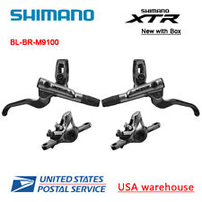 Set freni posteriori Shimano XTR BL-BR-M9100 2 pistoncini disco idraulico Ice Tech