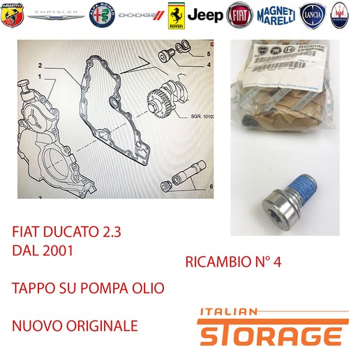 Fiat ducato tappo - 2.3, pompa