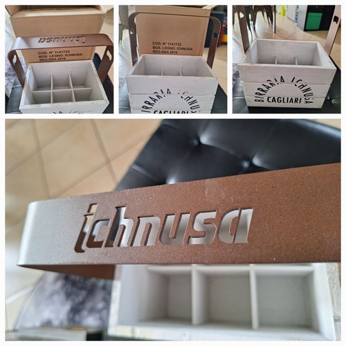 Ichnusa cagliari box legno - ichnusa,