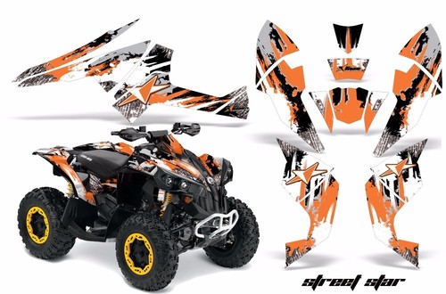 Kit grafico adesivi atv - grafico,