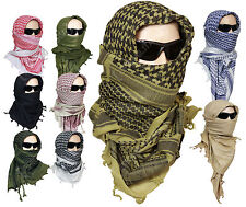 Sciarpa multifunzionale Shemagh - 100% cotone Keffiyeh esercito deserto avvolgente