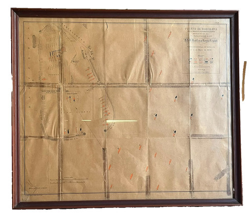 Incisione stampa 1959 piazza - stampa,
