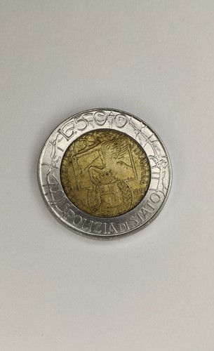 500 lire polizia stato - 500,