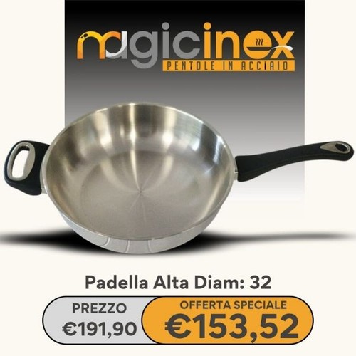 Pentola acciaio inox - in,