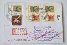 R - Lettera - 6 francobolli