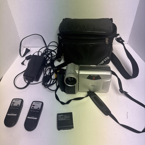 Videocamera lcd sharp modello - videocamera,