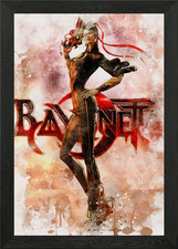 Bayonetta Vanquish poster arte