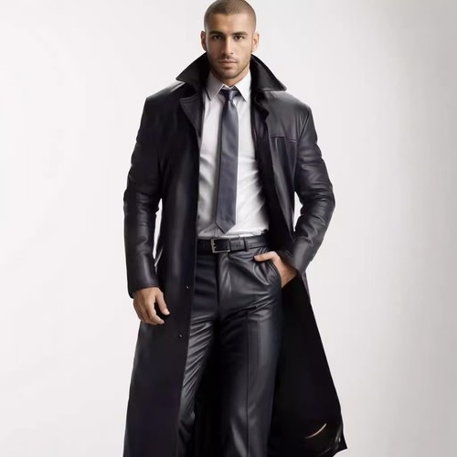 Trench coat retrò uomo