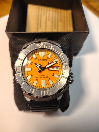 Seiko orange dial diver - diver, 200m