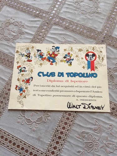 Walt disney club - di, topolino