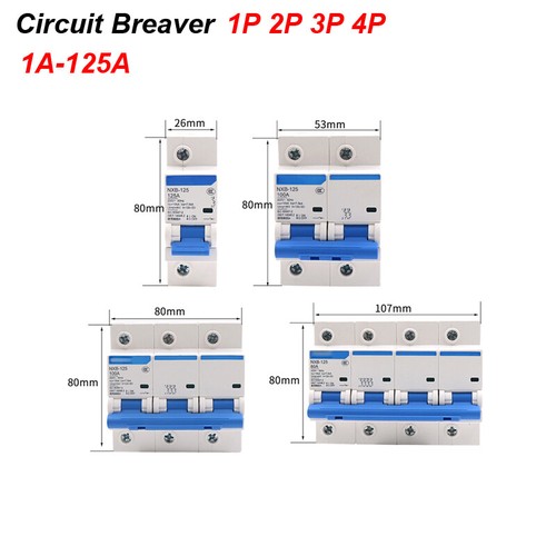 Interruttore mcb 4p - dc, polo