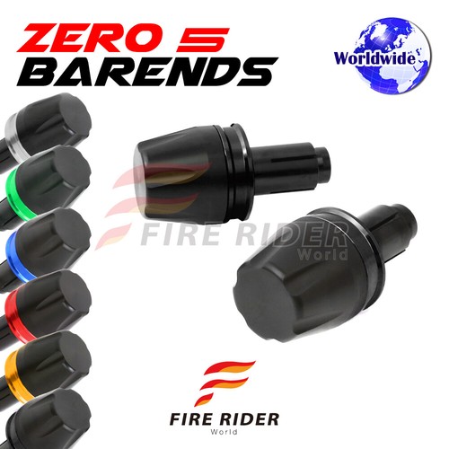 Zero5 billet black bar ends - zero5,