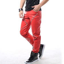 Uomo Ecopelle con Borchie