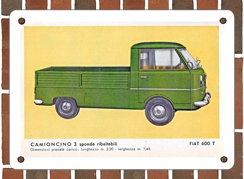 Insegna metallo 1962 - insegna, in
