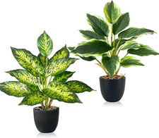 2 Piante Decorative Finte