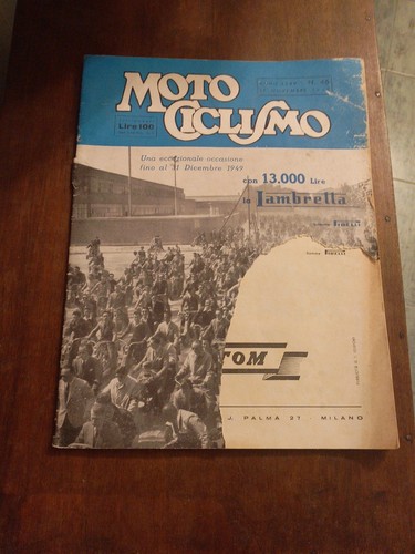 Rivista moto ciclismo vintage - moto,