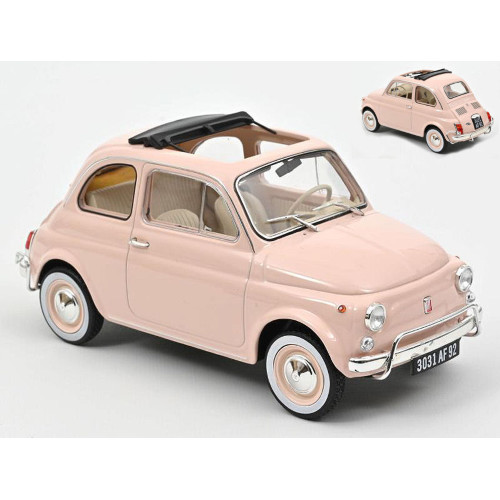 Fiat 500 1968 pink with - 500,
