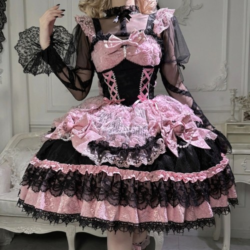 Dark lolita suspender - dark, dress