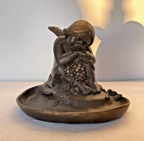 Piccolo angelo putti bronzo - piccolo,