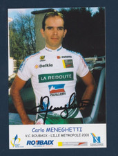 CYCLISME carte cycliste CARLO