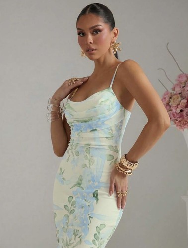 Maxi body floreale - , nuovo